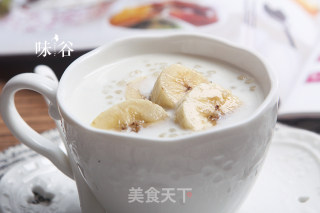 Banana Milk Sago recipe