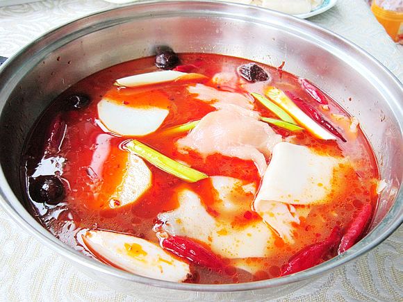 Big Pan Chicken Hot Pot recipe