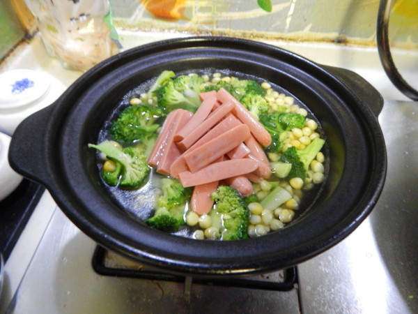 Seasonal Vegetable Meatball Soup recipe
