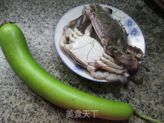 Long Melon Boiled Crab recipe