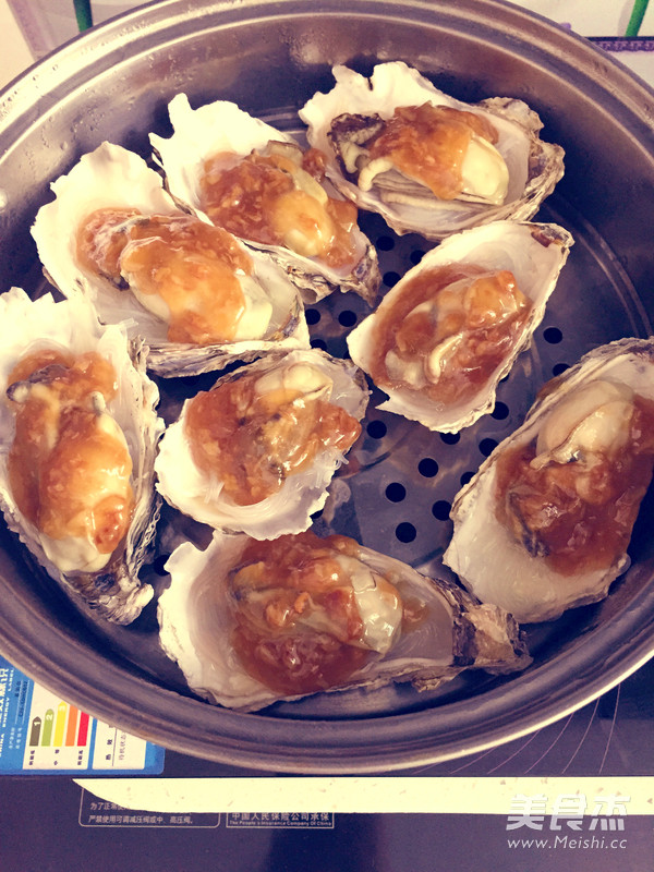 Steamed Oysters with Vermicelli recipe