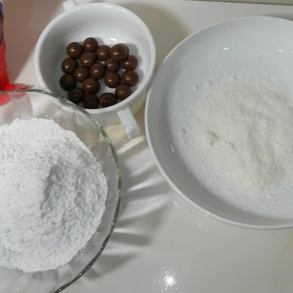 Dry Coconut Glutinous Rice Balls recipe