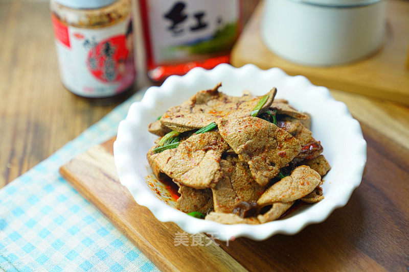 Pork Liver with Sauce recipe