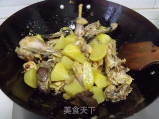 Stir-fried Young Hen recipe