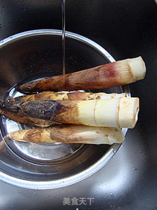 Braised Bamboo Shoots with Brewed Oil recipe