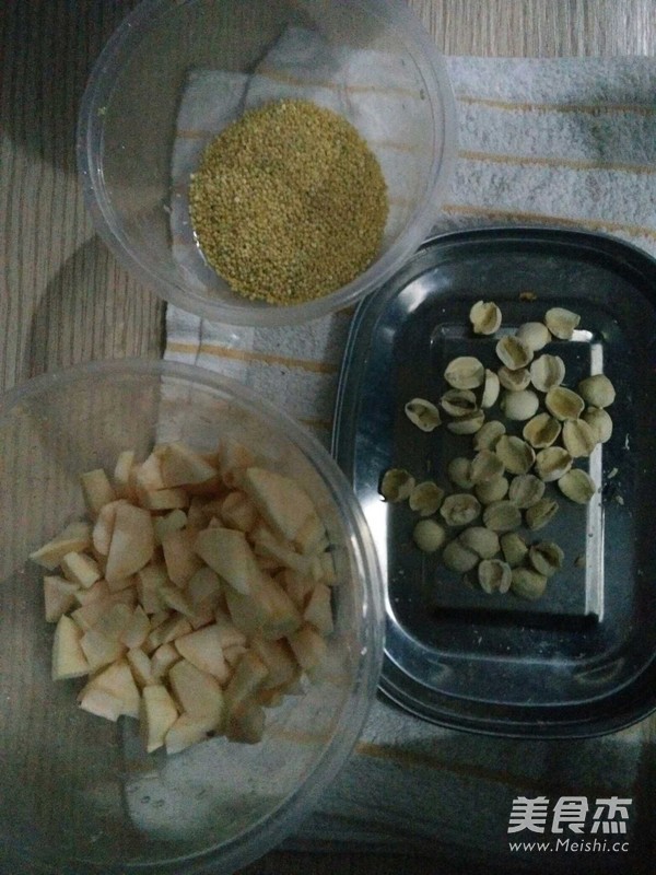 Sweet Potato and Lotus Seed Porridge recipe