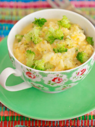 Microwave Cheese Cauliflower Cup
