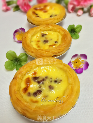 Red Bean Egg Tart recipe