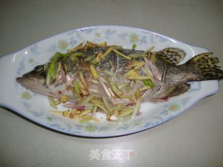 Steamed Osmanthus Fish recipe