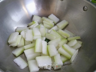 Sausage Roasted Winter Melon recipe