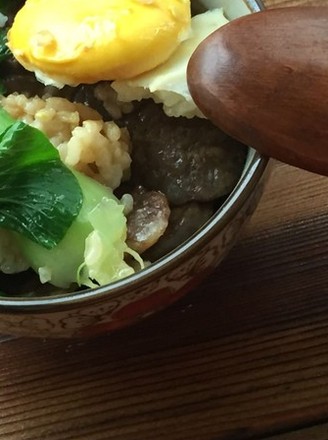 Rice Cooker Version of Claypot Rice
