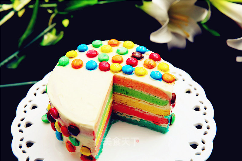 Rainbow Cake recipe