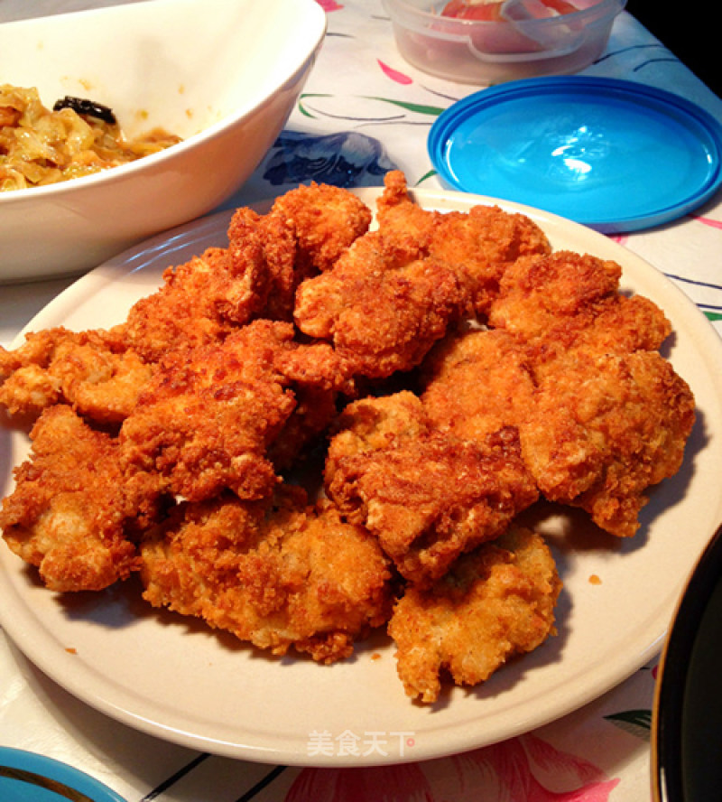 Crispy Fried Chicken Nuggets (mallo Chicken) recipe