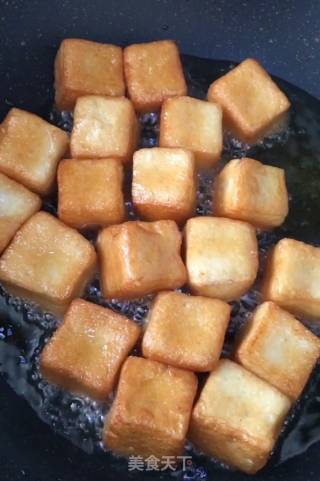 Pan-fried Fish Tofu recipe