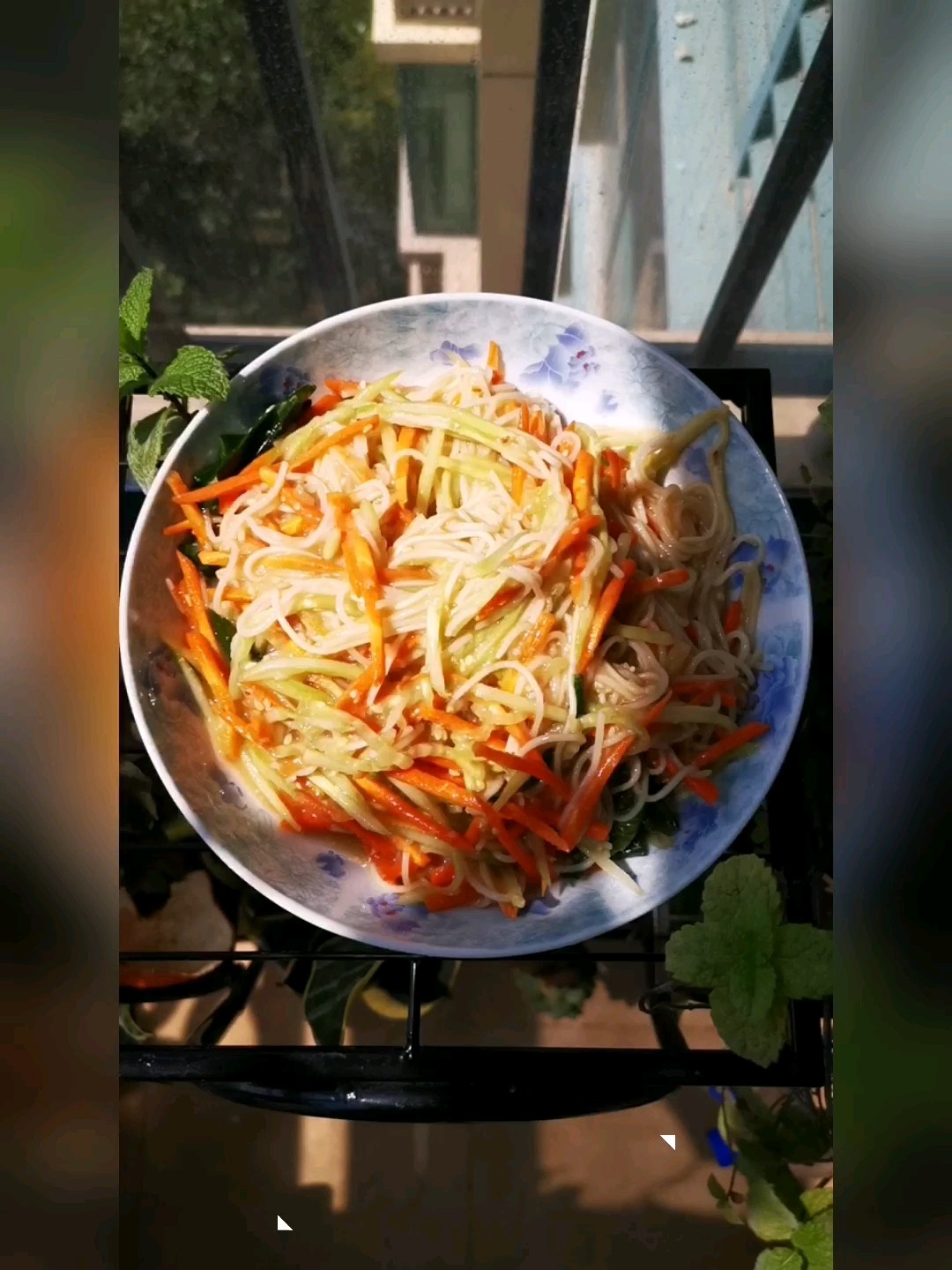 Carrot Cucumber Noodles recipe