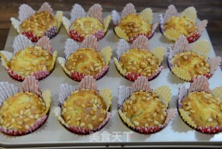 Banana Pine Nut Muffin Cake recipe