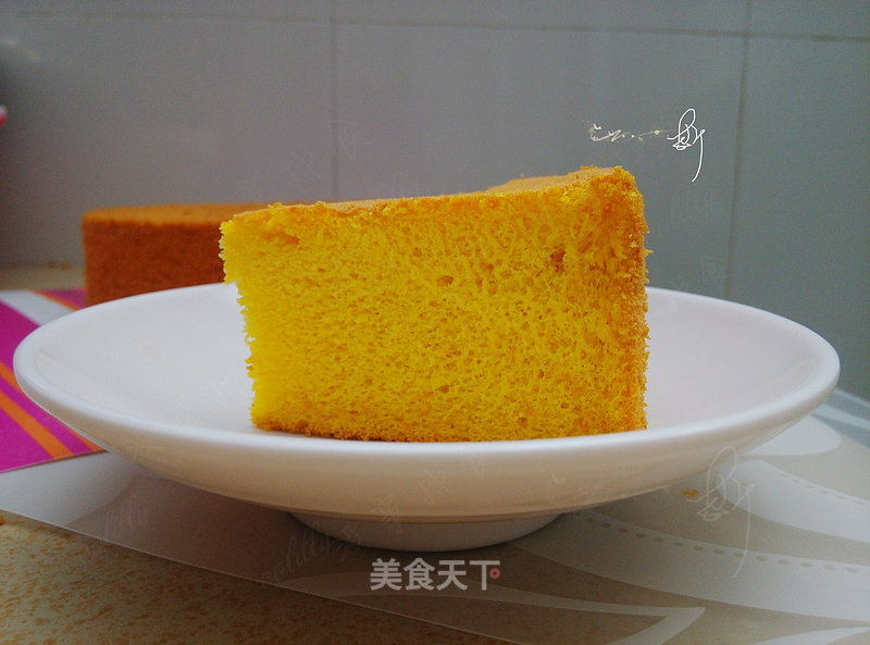 Pumpkin Chiffon Cake recipe