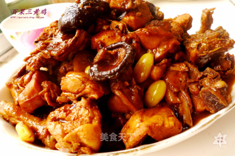 Ginkgo Three Yellow Chicken recipe
