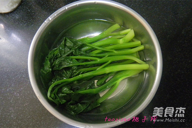 Boiled Chinese Kale recipe