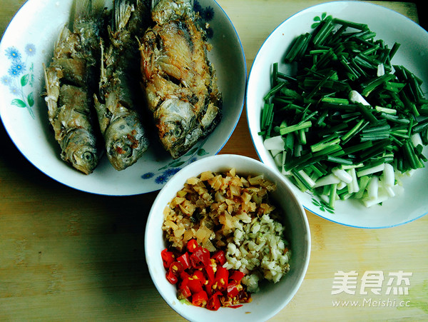 Roasted Crucian recipe