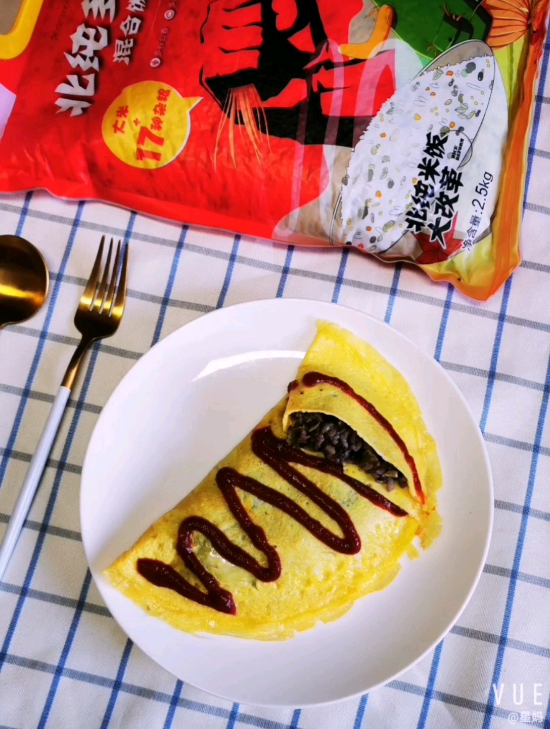 Chinese Omelette Rice