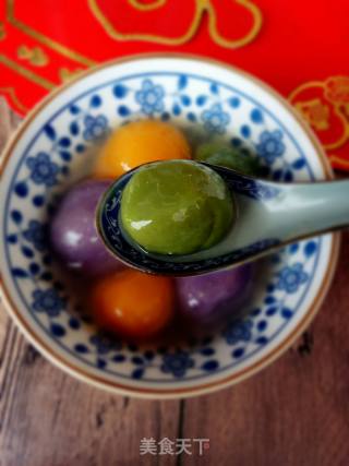 【sichuan】colorful Glutinous Rice Balls recipe
