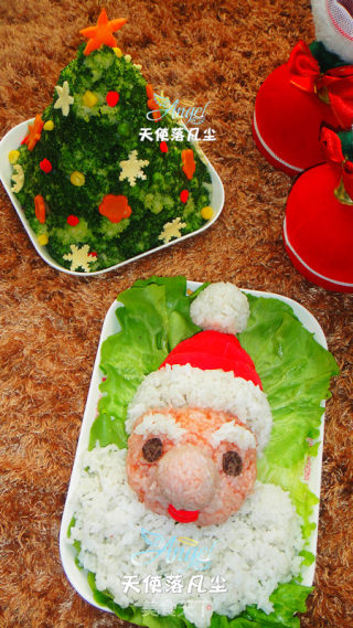 Santa Claus and Christmas Tree Package recipe