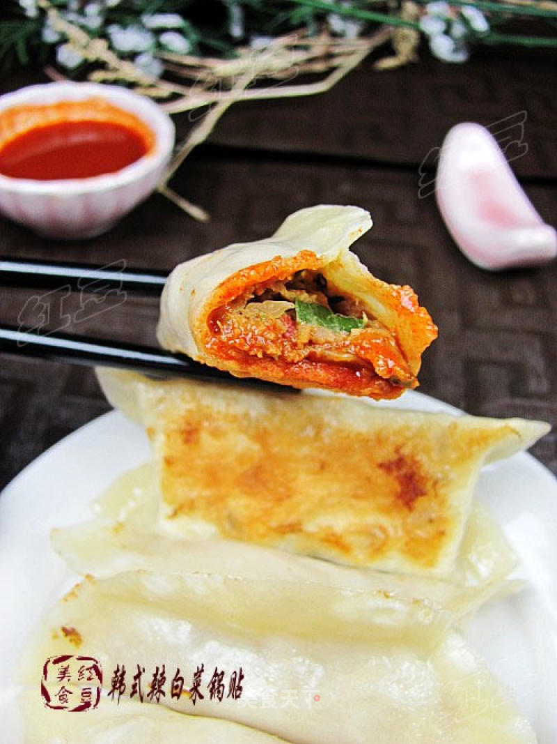 Korean Spicy Cabbage Pot Stickers recipe