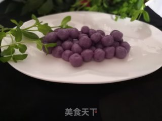 Purple Sweet Potato Grapes recipe