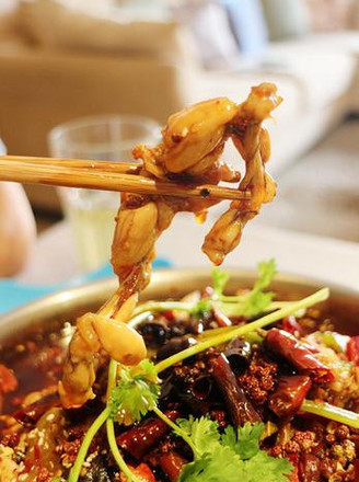 Sichuan Boiled Beautiful Frog recipe