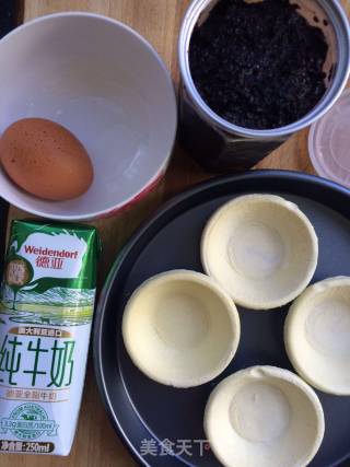 Easy Mulberry Egg Tart recipe