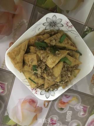 Tofu Braised Minced Meat recipe
