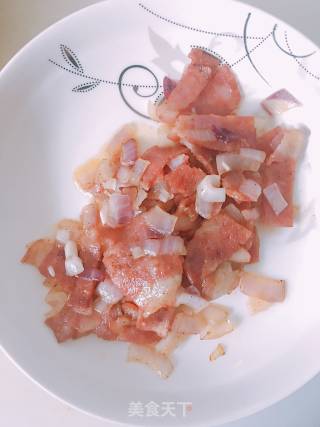Bacon Ham Pizza recipe