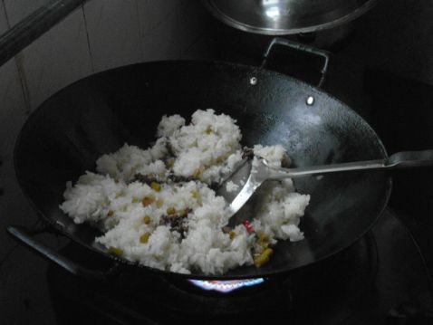 Fried Rice with Glutinous Rice recipe