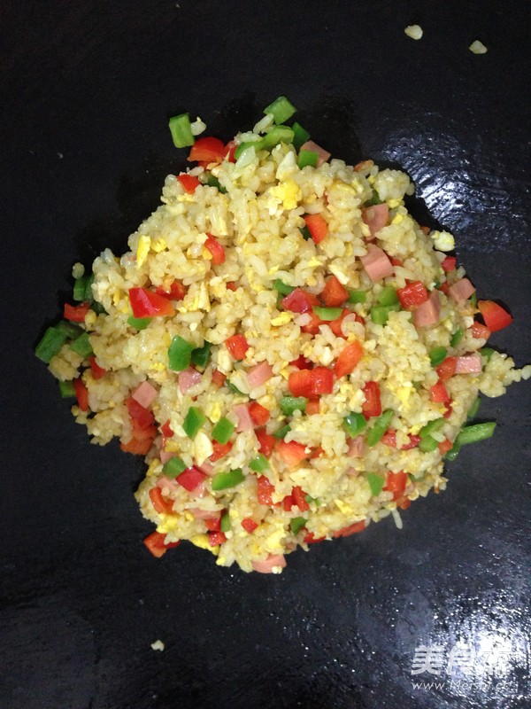 Golden Egg Fried Rice recipe