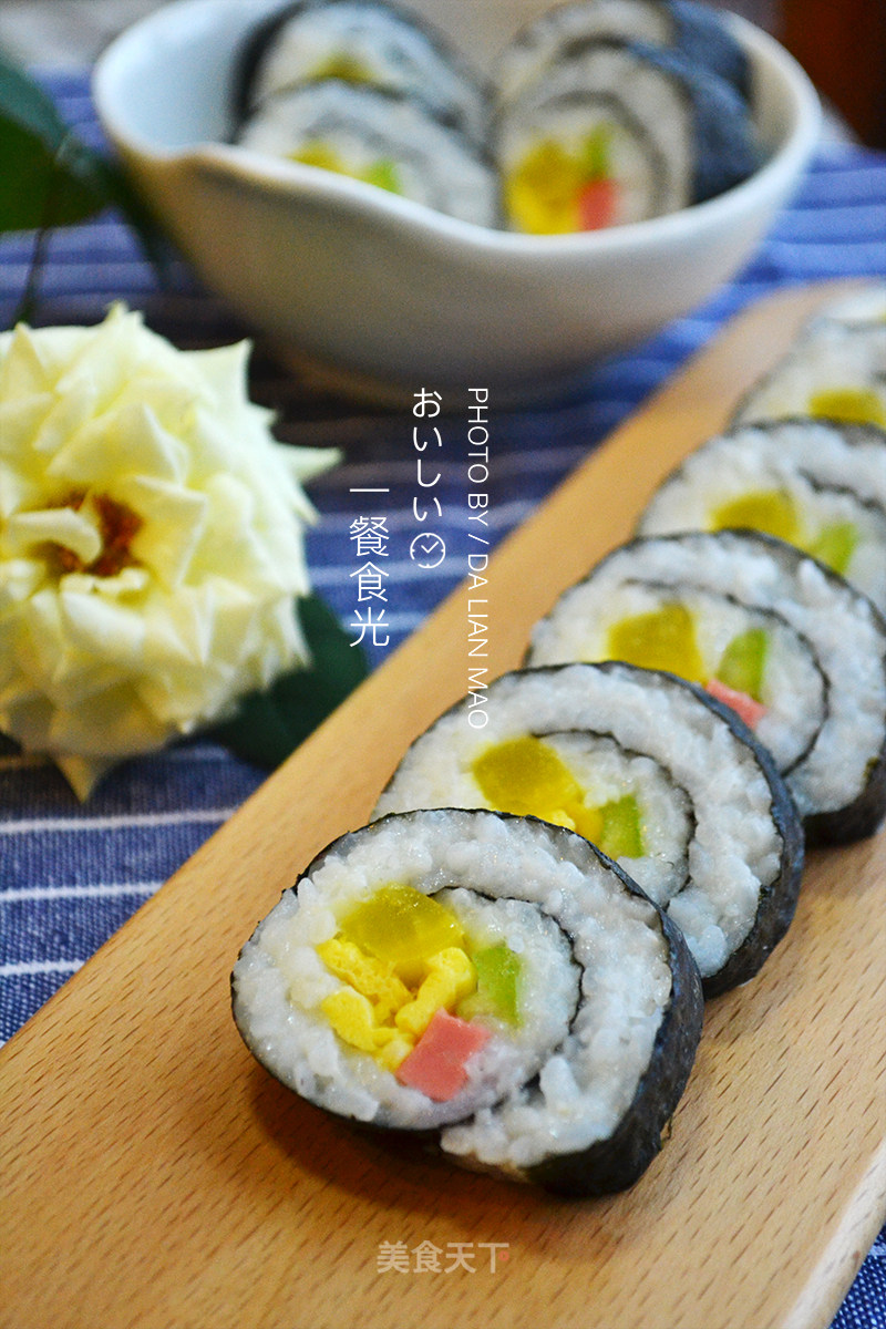 Japanese Style Simple Sushi Rolls recipe