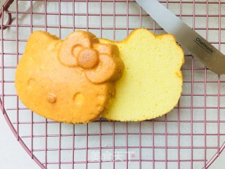 Kitty Lemon Sponge (mirror Glaze) recipe