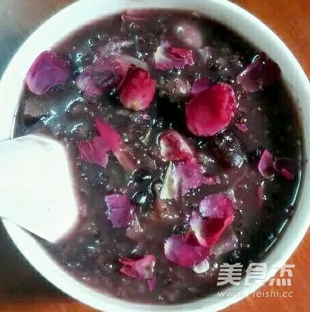 Black Rice and Red Date Congee recipe