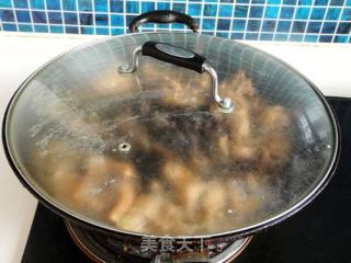 Chicken Stewed Hazel Mushroom recipe