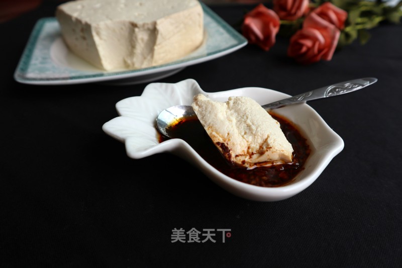 Tofu with Dipping Sauce recipe