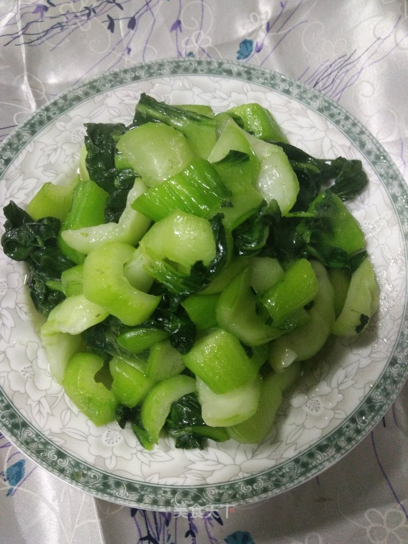 How to Fry Crisp and Refreshing Vegetables recipe
