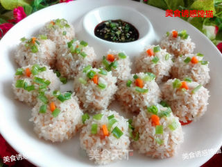 Glutinous Rice Meatballs recipe