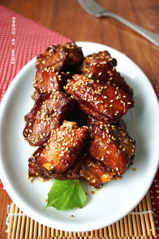 Simple Version of Sweet and Sour Pork Ribs recipe