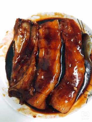 Barbecued Pork with Honey Sauce recipe