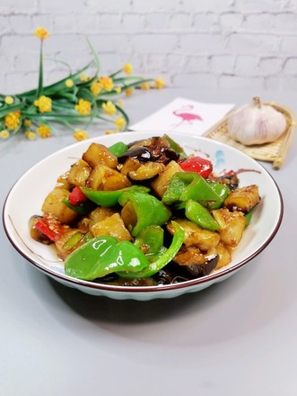 Home-style Stir-fry-three Fresh Vegetables with Less Oil recipe