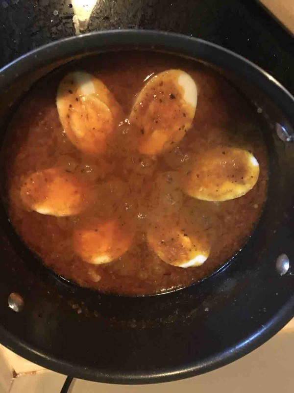 Curry Shrimp and Egg Rice recipe