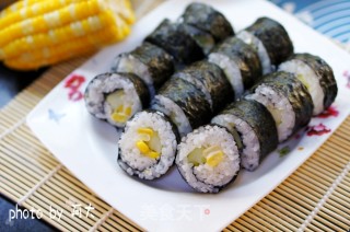 Refreshing Corn Sushi recipe