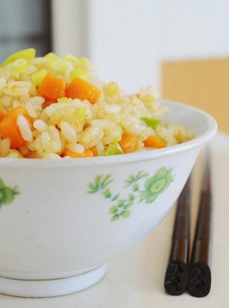 [golden Sands Pumpkin Baked Rice] Dozens of Egg Fried Rice~~~~ recipe