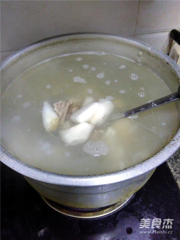 Yam Lamb Soup recipe