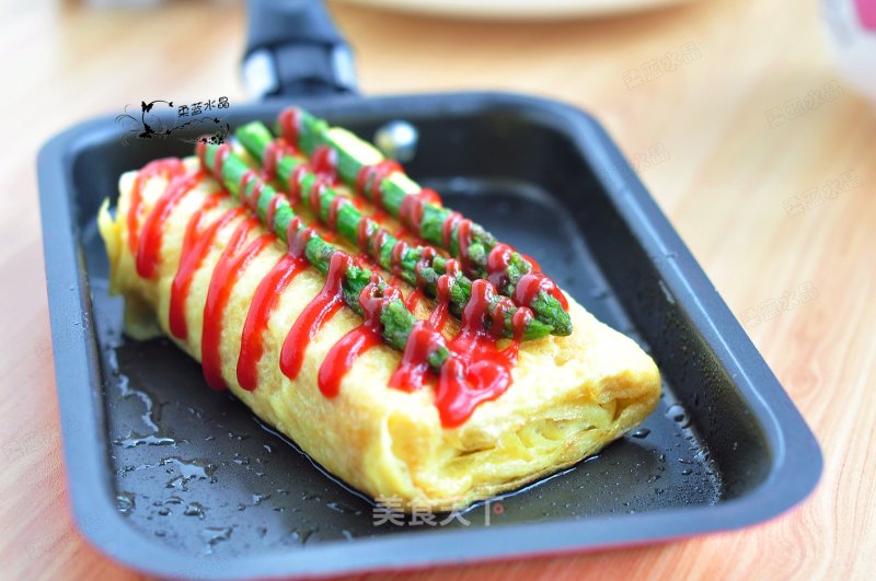 Asparagus Thick Egg Braised recipe